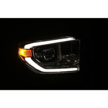 Load image into Gallery viewer, 14-20-Toyota-Tundra-Luxx-Led-Proj-Headlights-Plank-Style-Alpha-Black-WActiv-LightDrl