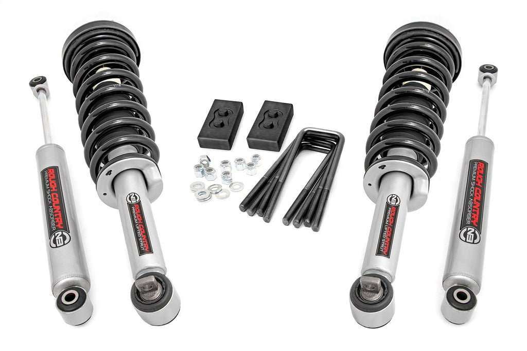 Rough Country 50006 Leveling Lift Kit w/Shocks for Select Ford F-150