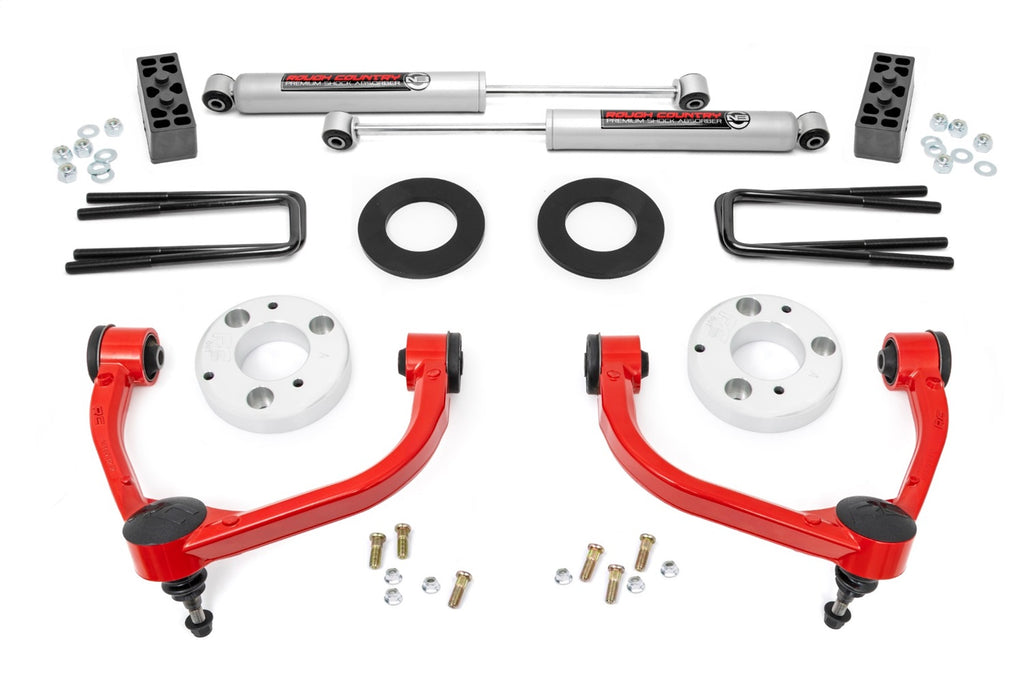 Rough Country 51014RED Suspension Lift Kit for Select Ford F-150