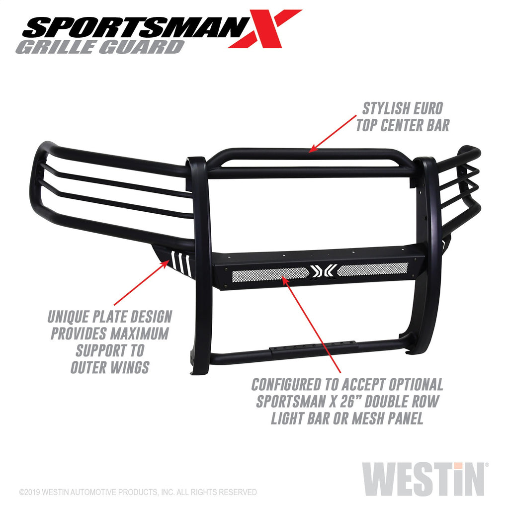 14-21-Toyota-4Runner-(Excl.-Limited)-Sportsman-X-Grille-Guard---Textured-Black