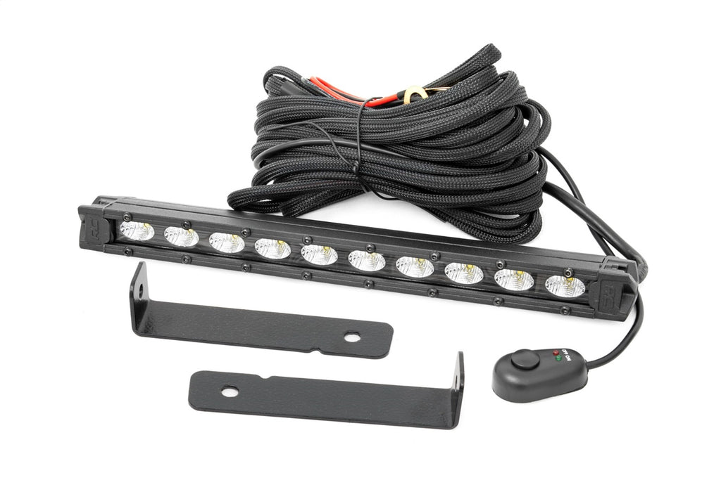 Rough Country 93163 Cree Black Series LED Light Bar for Select Polaris RZR XP 1000, Polaris RZR XP EPS Ride Command Edition, Polaris RZR XP EPS Trails and Rock Edition, Polaris RZR XP EPS Velocity Blue LE, Polaris RZR XP High Lifter, Polaris RZR XP High