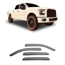 Load image into Gallery viewer, Black Horse Off Road 14-94156 Rain Guards for Select Ford F-150, Ford F-250 Super Duty, Ford F-350 Super Duty, Ford F-450 Super Duty, Ford F-550 Super Duty