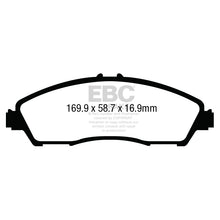 Load image into Gallery viewer, 14-Acura-Mdx-3.5-Greenstuff-Front-Brake-Pads