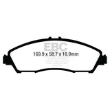 EBC DP63024 6000 Series Greenstuff Truck/SUV Brakes Disc Pads