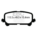 EBC UD1724 Ultimax OEM Replacement Brake Pads