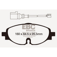 Load image into Gallery viewer, 14-Audi-A3-1.8-Turbo-Greenstuff-Front-Brake-Pads