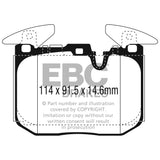 EBC UD16092 Ultimax OEM Replacement Brake Pads