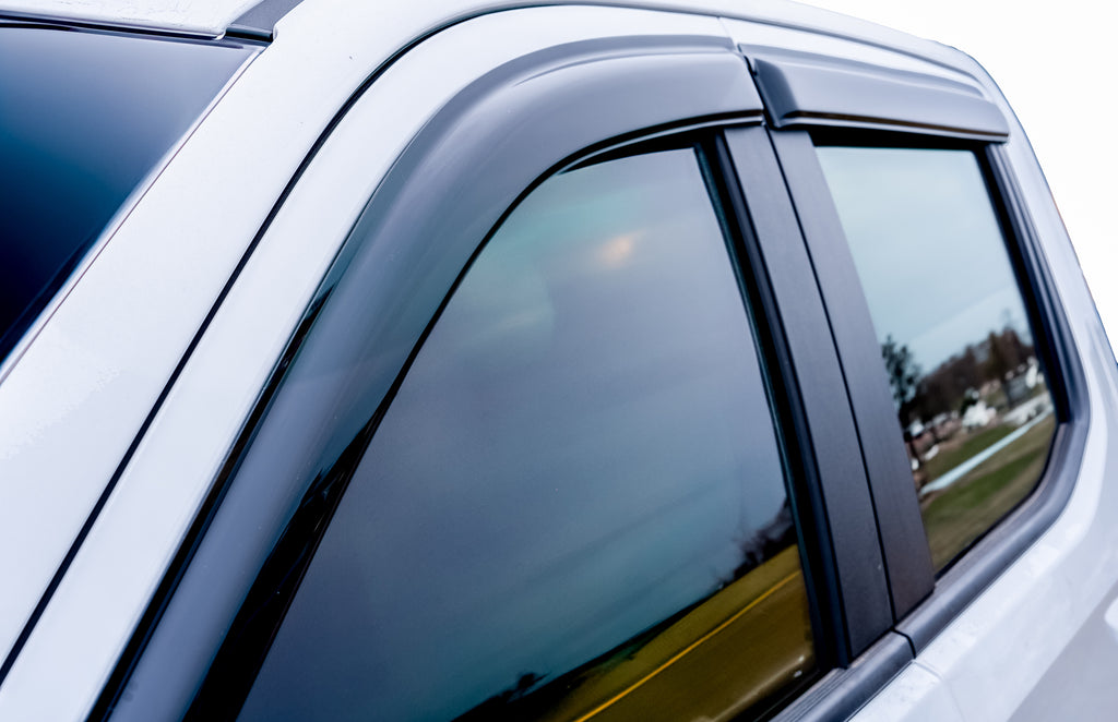 Black Horse Off Road 14-CHCOCC Rain Guards for Select Chevrolet Colorado, GMC Canyon