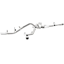 Load image into Gallery viewer, 14-Chev-Silverado-V8-5.3L-CcEc-Cab-Dual-Split-Behind-Rear-Tires-Exit-Ss-Cat-Back-Perf-Exh