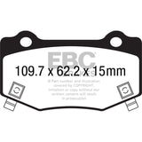 EBC DP53023NDX Bluestuff NDX Full Race Brake Pads