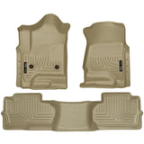 Husky Liners 98243 Front & 2nd Seat Floor Liners (Footwell Coverage)