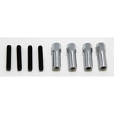 Trans-Dapt 9329 1/4 in.-20 x 1-3/8 in. HEX STUD-Style Valve Cover Bolts-CHROME