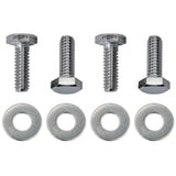 Trans-Dapt 9406 1/4 in.-20 x 1 in. HEX HEAD Valve Cover Bolts and Washers (set of 4)-CHROME