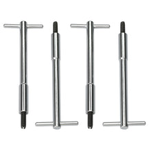 Load image into Gallery viewer, 14-In.-20-X-5-38-In.-Tall-T-Bar-Style-Valve-Cover-Fasteners-Chrome