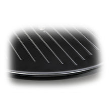 Load image into Gallery viewer, 14-In.-Round-Aluminum-Air-Cleaner-Set;-3-In.-Tall;-Pinstripes--Black-Finish