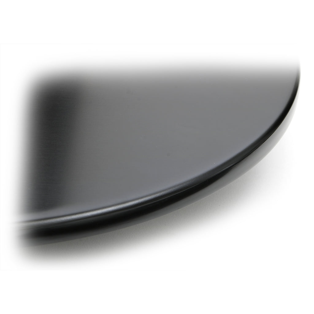 14-In.-Round-AluminumSteel-Air-Cleaner-Set;-3-In.-Tall;-Plain--Black-Finish