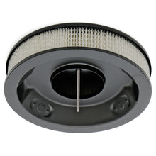 Load image into Gallery viewer, 14-In.-Round-AluminumSteel-Air-Cleaner-Set;-3-In.-Tall;-Plain--Black-Finish