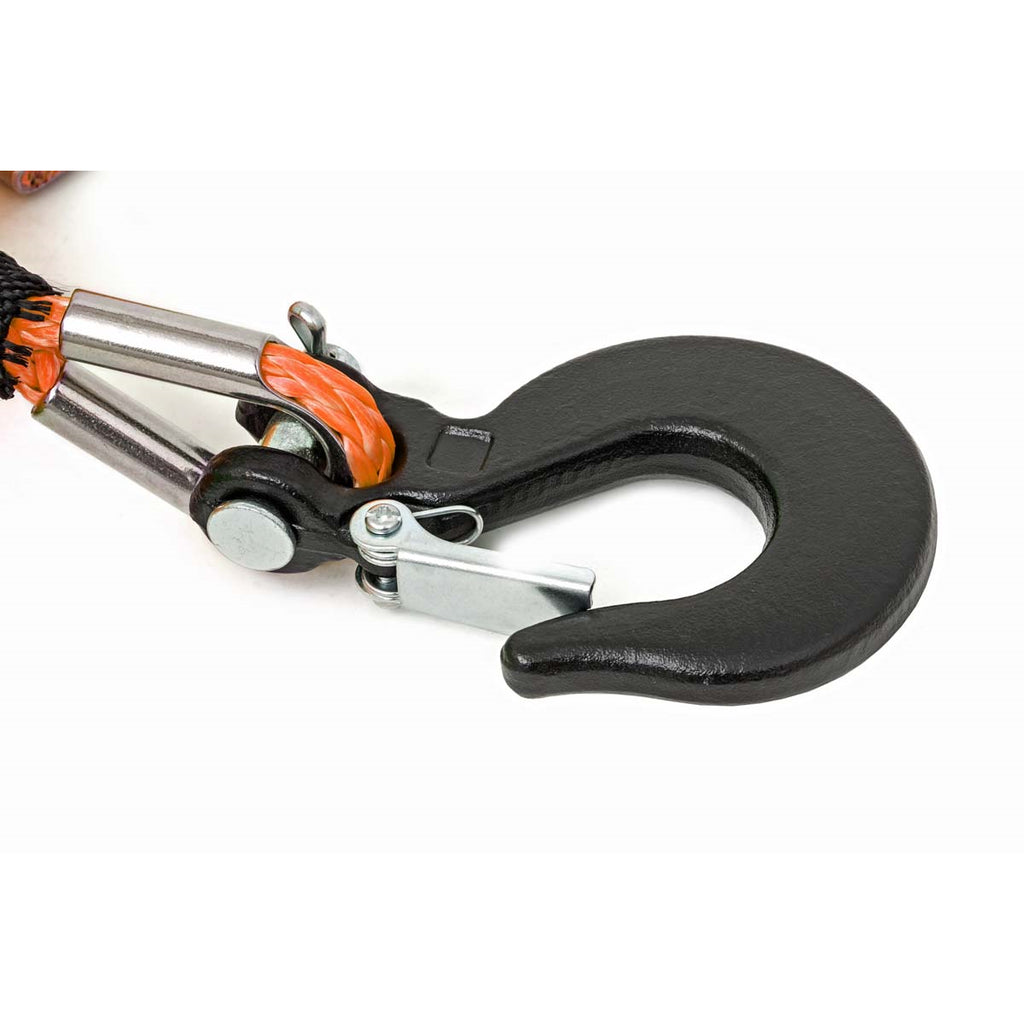 14-Inch-Synthetic-Rope-85-Feet-Rated-Up-To-16,000-Lbs-38-Inch-Includes-Clevis-Hook-And-Protective-Sleeve-Utv,-Atv-Orange-Rough-Country