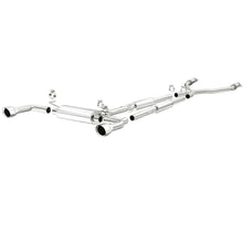 Load image into Gallery viewer, 14-Infiniti-Q50-V6-3.7L-Cat-Back-Polished-Stainless-Tips-Dual-Split-Rear-Exit-Exhaust