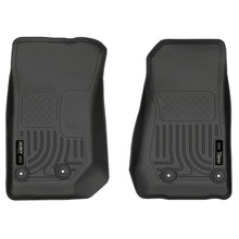Load image into Gallery viewer, 14-Jeep-Wrangler-24-Door-Weatherbeater-Black-Front-Floor-Liners