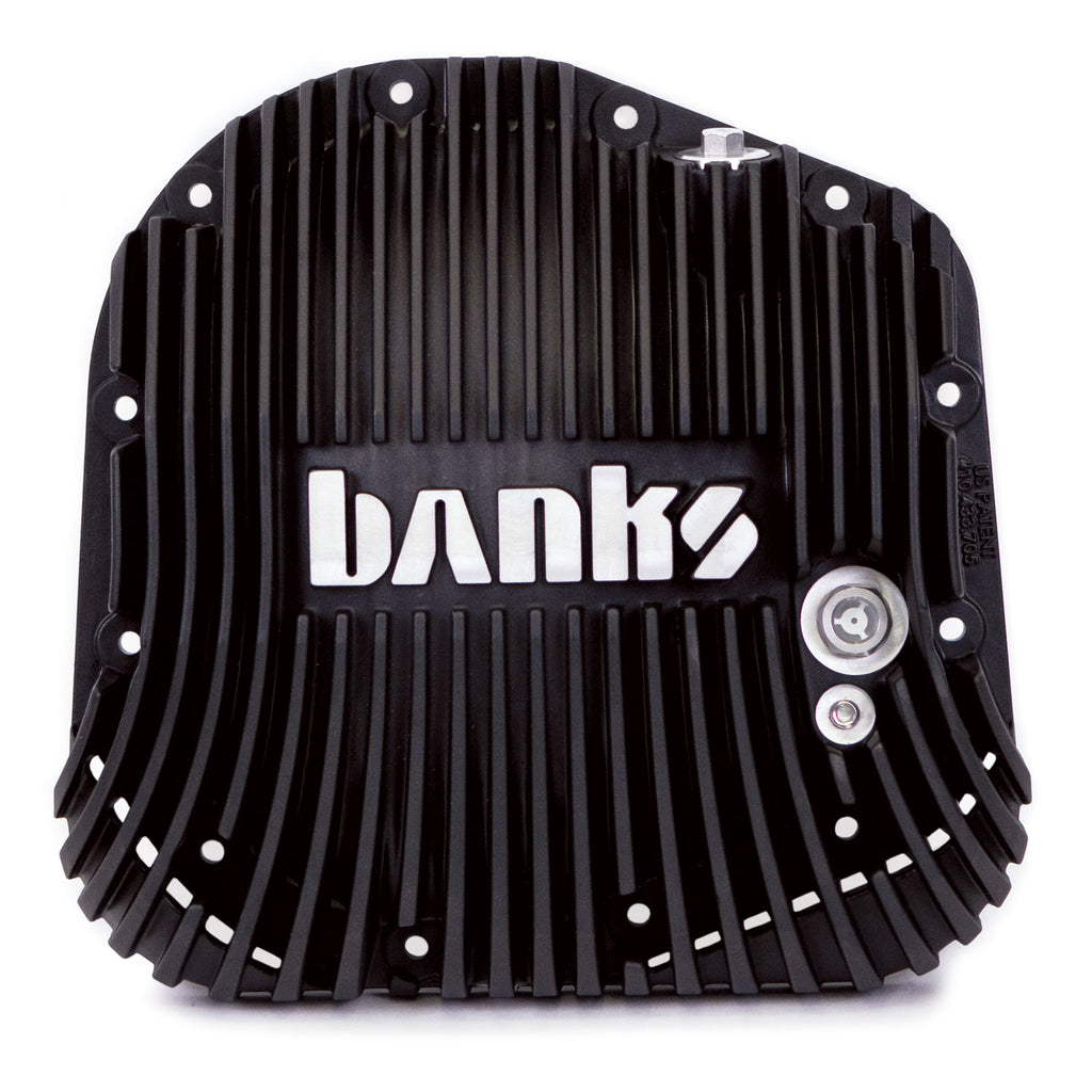 ~(14-Lbs.-19X8x6)~-Banks-Differential-Cover-Kit-Sterling-10.25-Black-Ops-1985-2019-Ford-F250F350