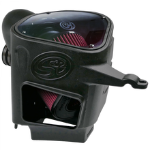 Load image into Gallery viewer, ~(14-Lbs.-25X16x15)~-Cold-Air-Intake-For-03-07-Dodge-Ram-2500-3500-5.9L-Cummins-Cotton-Cleanable-Red-S-B