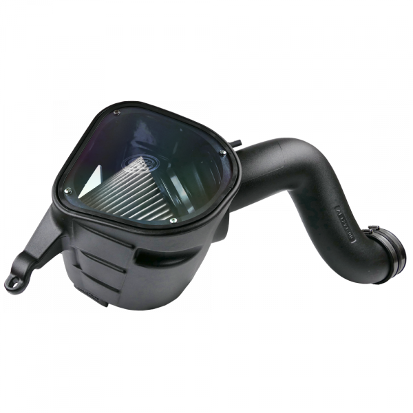 ~(14-Lbs.-25X16x15)~-Cold-Air-Intake-For-03-07-Dodge-Ram-2500-3500-5.9L-Cummins-Dry-Extendable-White-S-B