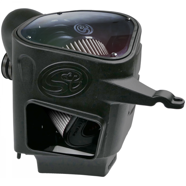 ~(14-Lbs.-25X16x15)~-Cold-Air-Intake-For-03-07-Dodge-Ram-2500-3500-5.9L-Cummins-Dry-Extendable-White-S-B