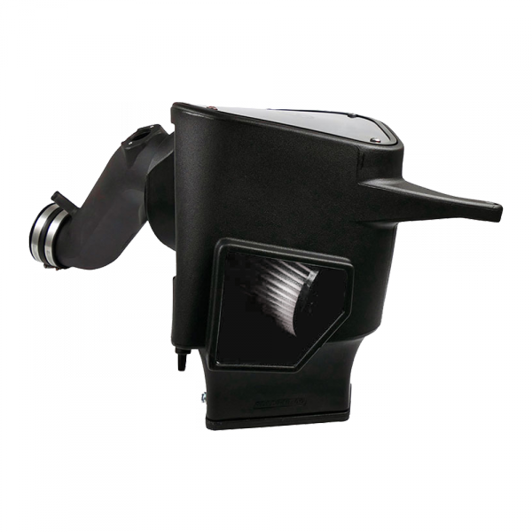 ~(14-Lbs.-25X16x15)~-Cold-Air-Intake-For-10-12-Dodge-Ram-2500-3500-6.7L-Cummins-Dry-Extendable-White-S-B