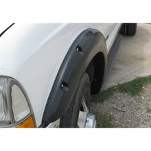 Load image into Gallery viewer, ~(14-Lbs.-51X27x9)~-Rx-Rivet-Style-4Pc-Standard-Fender-Flare-Elite-Series-1999-2007-Ford-F-250-Color-Black
