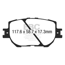 Load image into Gallery viewer, 14-Lexus-Is250-2.5-Yellowstuff-Front-Brake-Pads