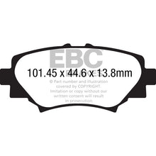 Load image into Gallery viewer, 14-Mazda-3-2.0-(Japan-Build)-Redstuff-Rear-Brake-Pads