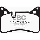 EBC DP42117R Yellowstuff Street And Track Brake Pads