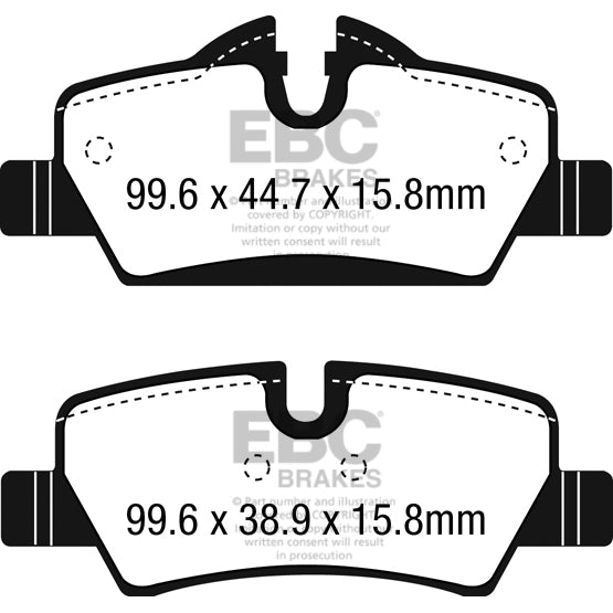 14-Mini-Hardtop-1.5-Turbo-Cooper-Yellowstuff-Rear-Brake-Pads