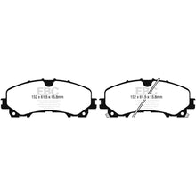 Load image into Gallery viewer, 14-Nissan-Rogue-2.5-3-Row-Seating-Greenstuff-Front-Brake-Pads