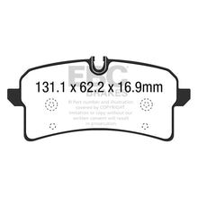 Load image into Gallery viewer, 14-Porsche-Macan-(Cast-Iron-Rotors-Only)-3.6-Twin-Turbo-Yellowstuff-Rear-Brake-Pads