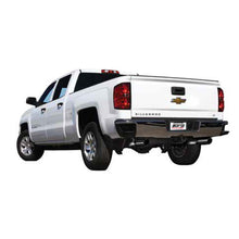 Load image into Gallery viewer, 14-SilvSierra-1500-CB-Touring-Exh2.75In-In-Muff-2.25Inout-4Intip-Ss-Rear-Exit-Black-Chrome