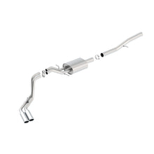 Load image into Gallery viewer, 14-SilvSierra-1500-Ec-StdCc-Short-143.5In-Wb-Atak-Dual-Rolled-Side-Exit-Cat-Back-Exhaust