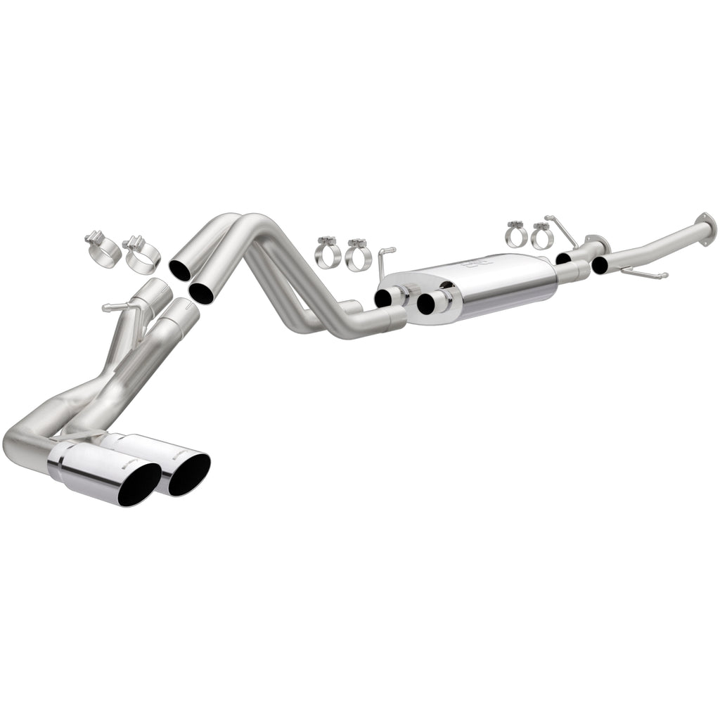14-Toyota-Tundra-V8-4.6L5.7L-Stainless-CB-Exhaust-Dual-Same-Side-Pass.-Rear-Tire