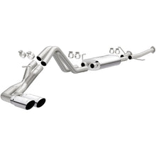 Load image into Gallery viewer, 14-Toyota-Tundra-V8-4.6L5.7L-Stainless-CB-Exhaust-Dual-Same-Side-Pass.-Rear-Tire