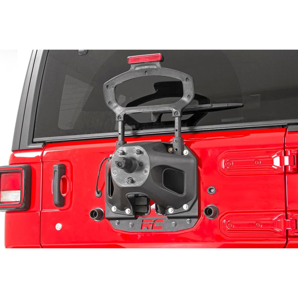 ~(14.1-Lbs.-20X16x7)~-Jeep-Spare-Tire-Relocation-Bracket-(18-20-Wrangler-Jl-No-Rear-Proximity-Sensors)