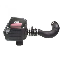 Load image into Gallery viewer, ~(14.2-Lbs.-24X15x14)~-Cold-Air-Intake-For-07-08-Gmc-Sierra-4.8L-5.3L-6.0L-Oiled-Cotton-Cleanable-Red-S-B