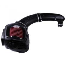 Load image into Gallery viewer, ~(14.6-Lbs.-24X15x14)~-Cold-Air-Intake-For-97-06-Jeep-Wrangler-Tj-L6-4.0L-Oiled-Cotton-Cleanable-Red-S-B