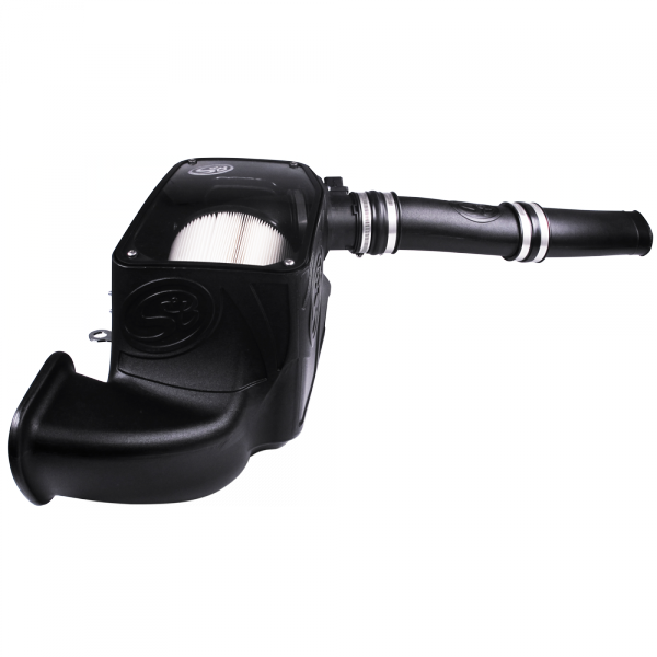 ~(14.8-Lbs.-24X15x14)~-Cold-Air-Intake-For-14-18-Dodge-Ram-1500-3.0L-Ecodiesel-V6-Dry-Extendable-White-S-B
