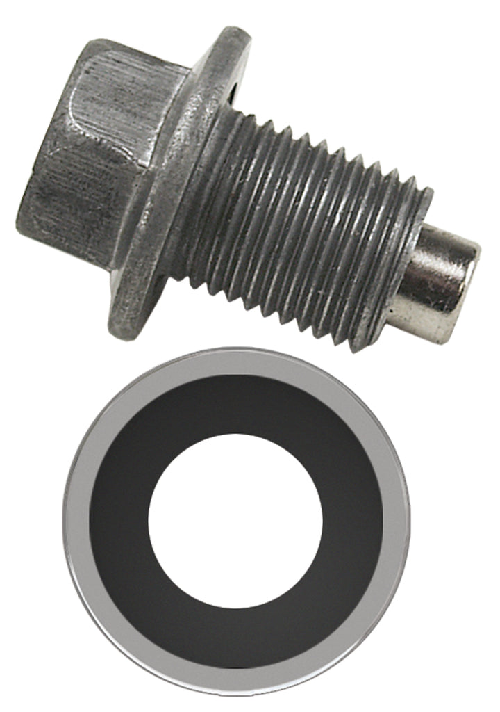 Derale 14000 Magnetic Transmission Pan Drain Plug Kit, 1/2"-20