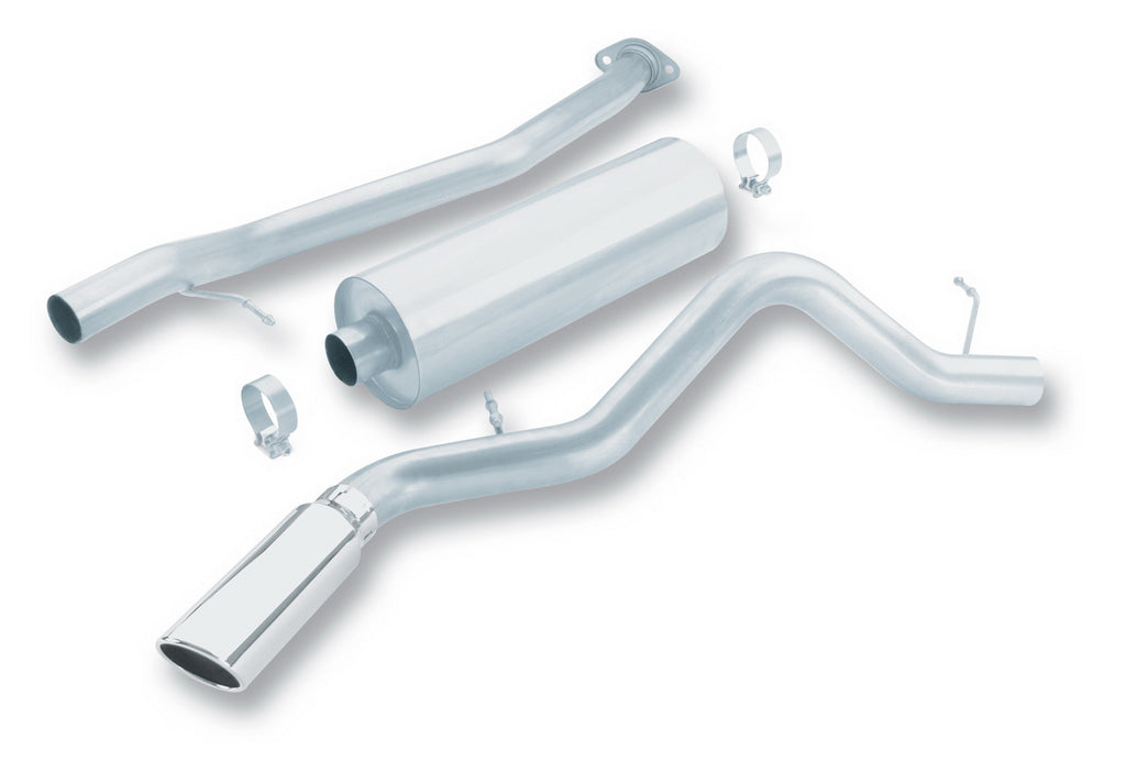 Borla 140014 Cat-Back Exhaust System - Touring for Select Chevrolet Silverado 1500, Chevrolet Silverado Classic, GMC Sierra 1500, GMC Sierra Classic