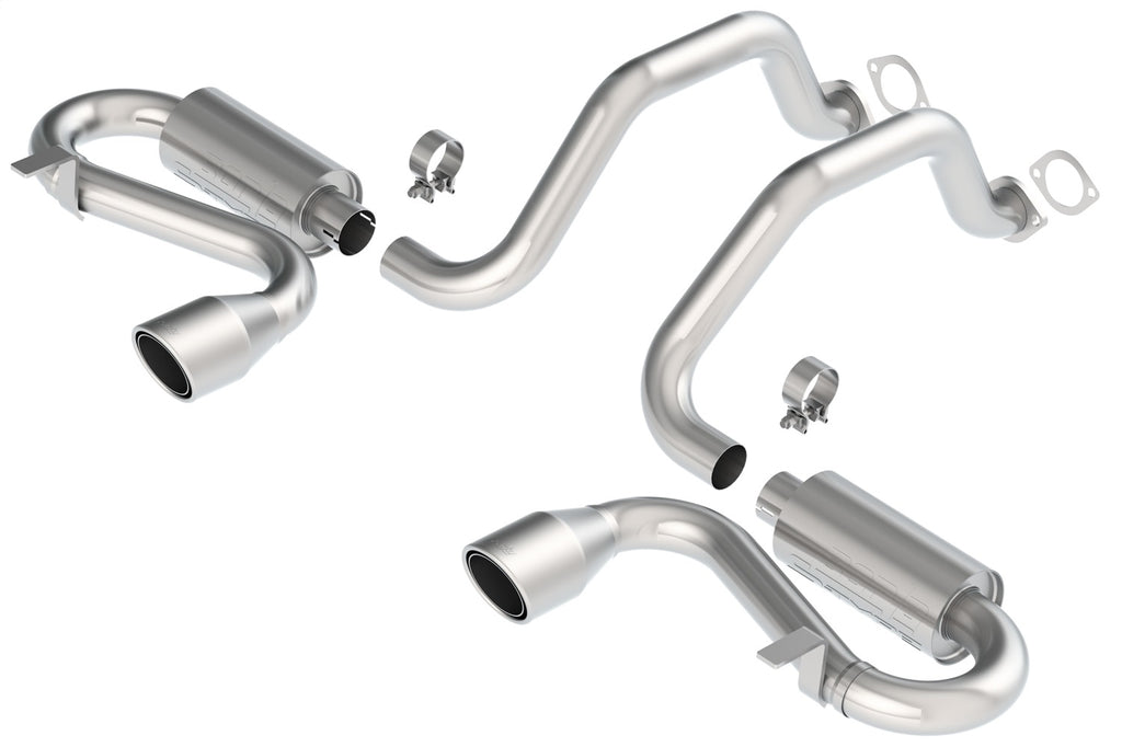 Borla 140017 Cat-Back Exhaust System - S-Type Classic for Select Chevrolet Corvette