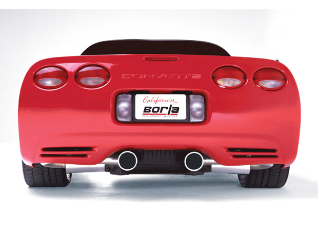 Borla 140017 Cat-Back Exhaust System - S-Type Classic for Select Chevrolet Corvette