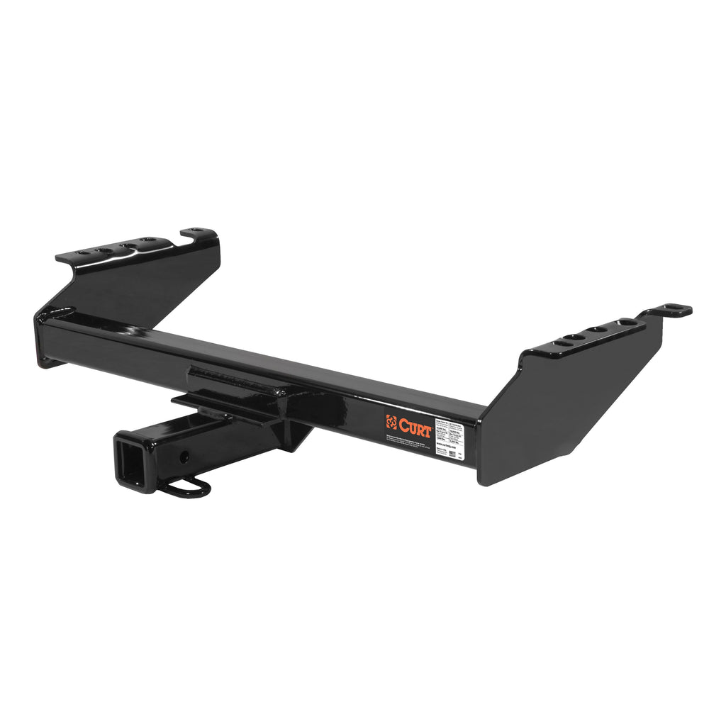 CURT 14001 Class 4 Trailer Hitch, 2" Receiver, Select Dodge, Ram, Ford (Drilling Required)