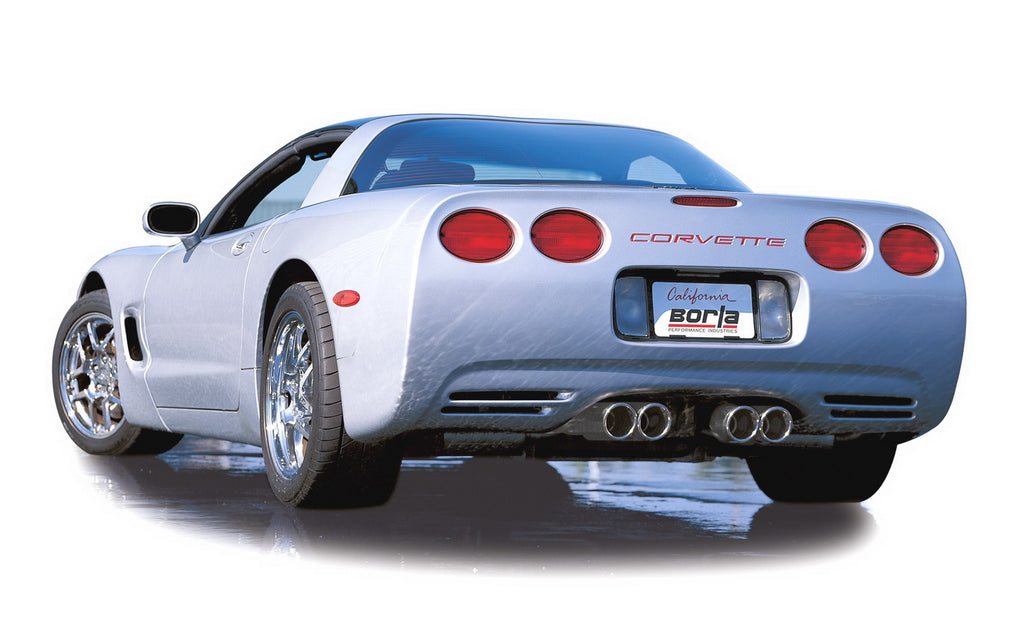 Borla 140038 Cat-Back Exhaust System - S-Type Classic for Select Chevrolet Corvette